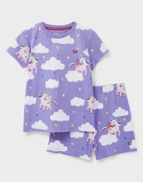 Girl's shortie pyjama from Crew Clothing Company