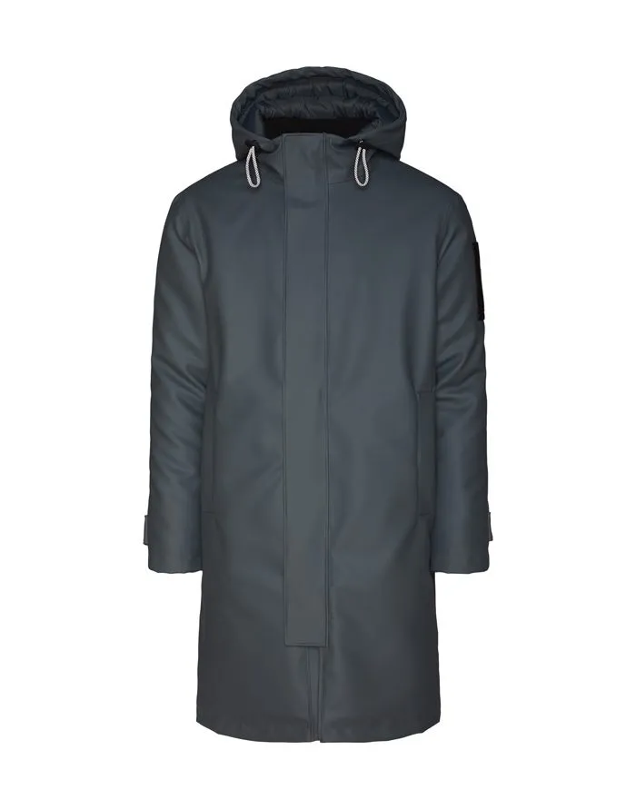 Glacial Coat Slate | Rains Winter Coats And Outerwear | WATCH WEAR