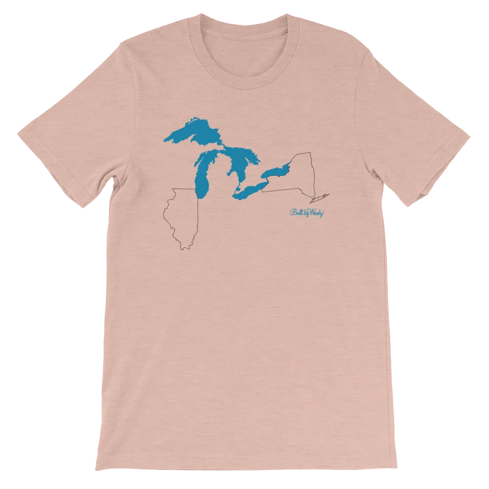 Great Lakes (IL-NY) T-Shirt