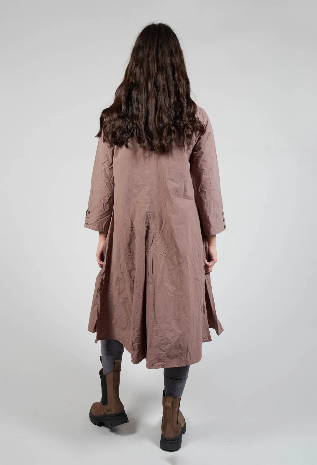 Grete Dress in Nutmeg