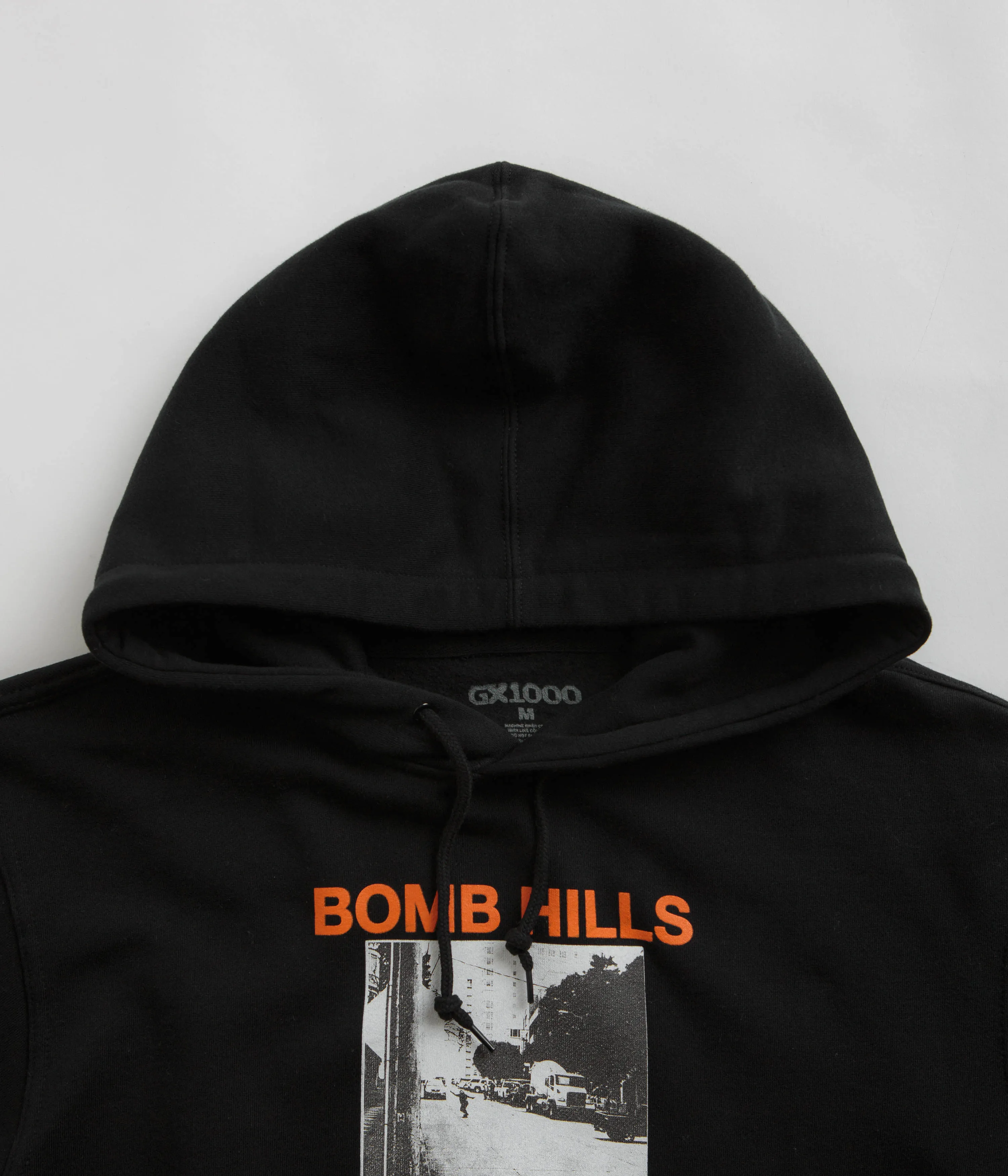 GX1000 Bomb Hills Hoodie - Black / Orange