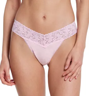 Hanky Panky Cotton Original Rise Thong (891801P) - Bliss