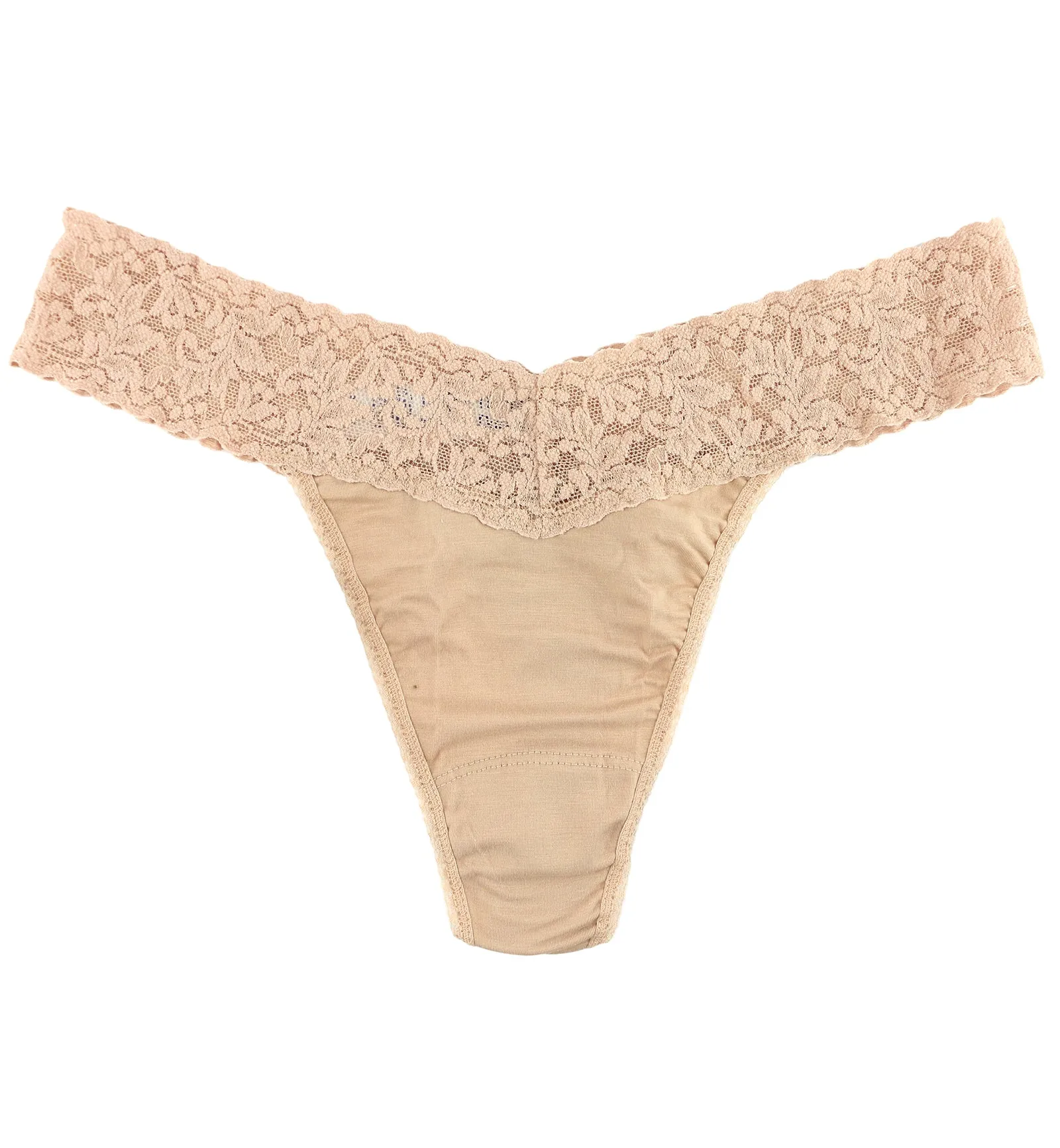 Hanky Panky Cotton Original Rise Thong (891801P) - Chai