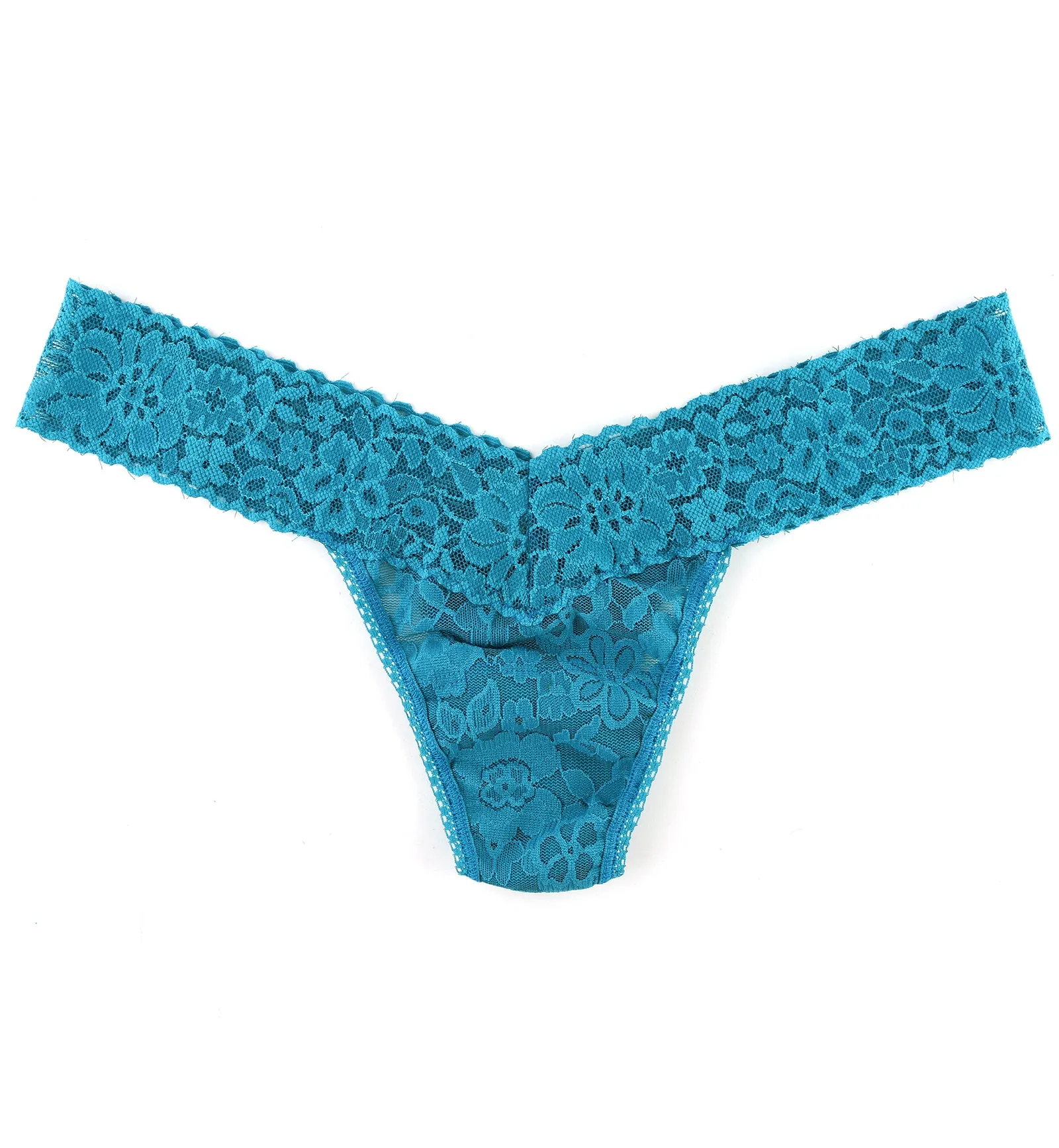 Hanky Panky Daily Lace Low Rise Thong (771001P) - Tidal Teal