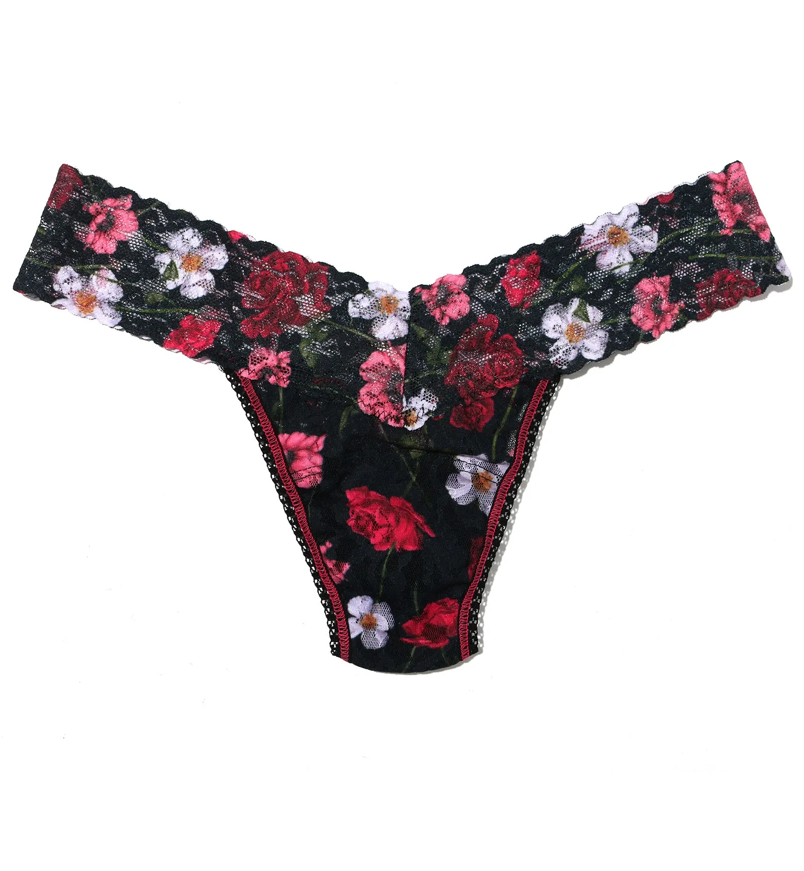 Hanky Panky Signature Lace Printed Low Rise Thong (PR4911P) - Am I Dreaming