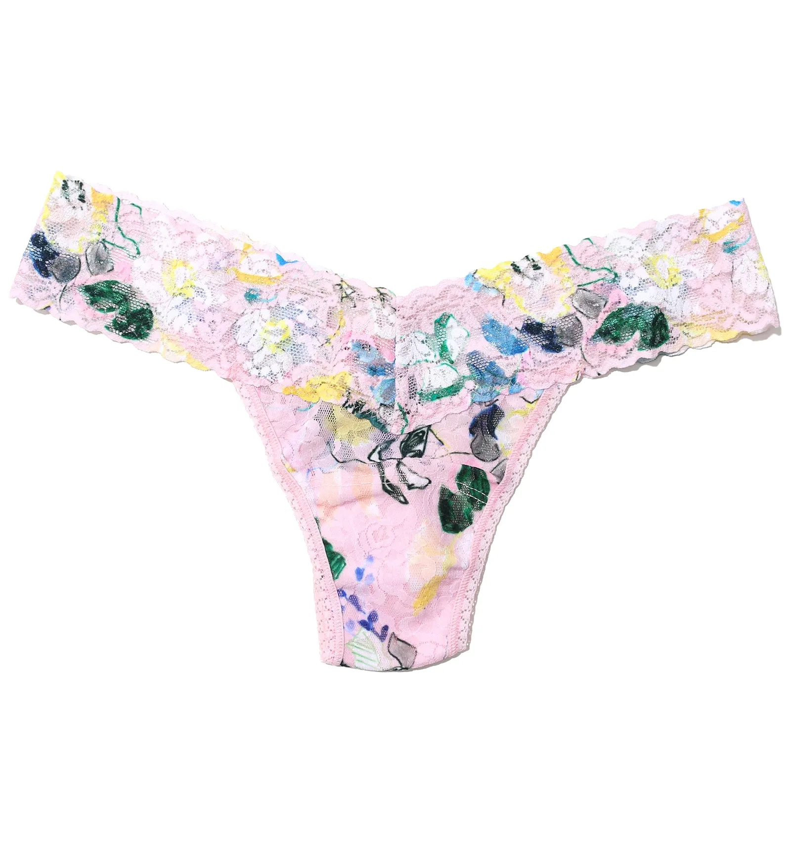 Hanky Panky Signature Lace Printed Low Rise Thong (PR4911P) - Cannes You Believe It