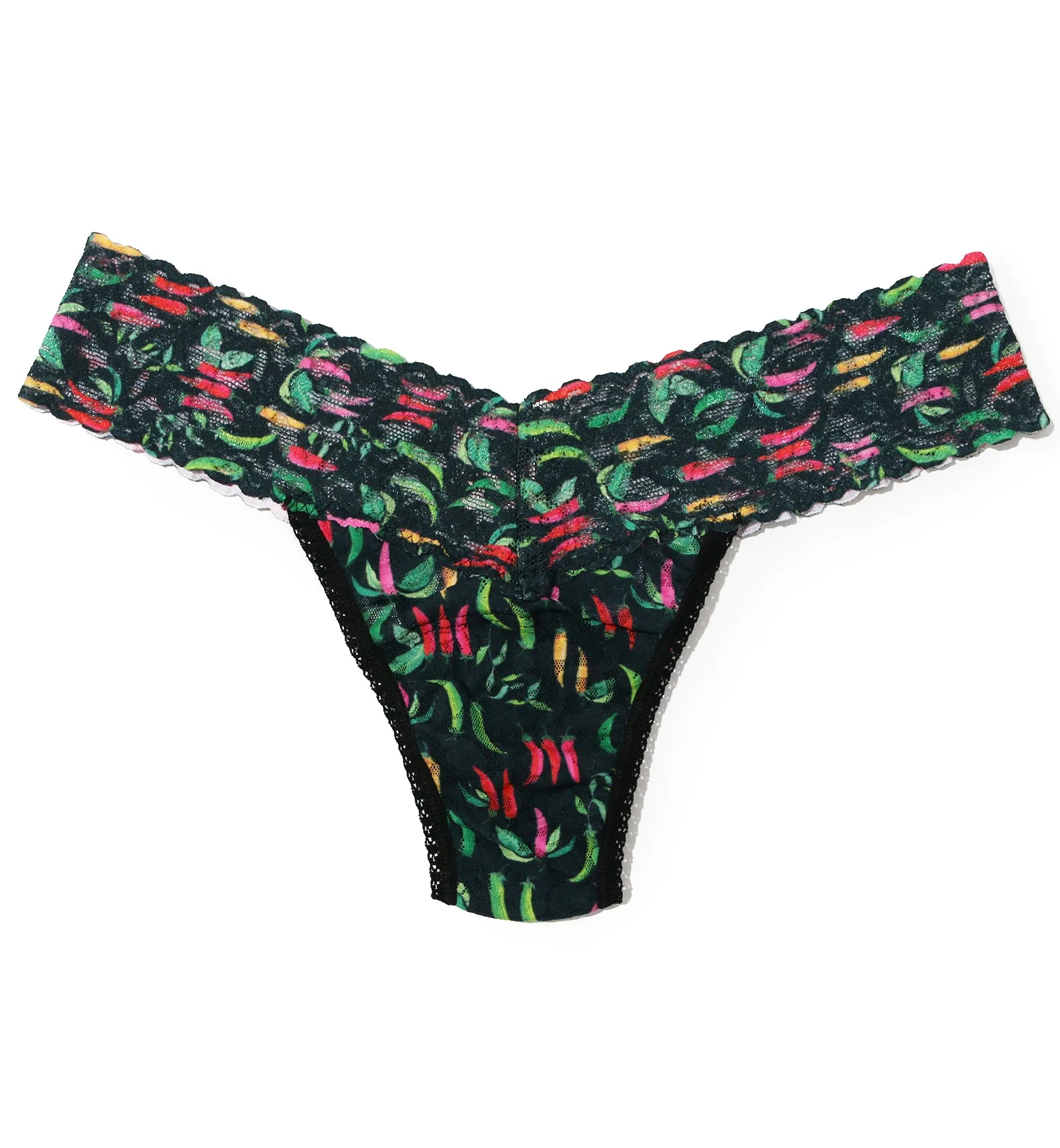 Hanky Panky Signature Lace Printed Low Rise Thong (PR4911P) - Extra Spice