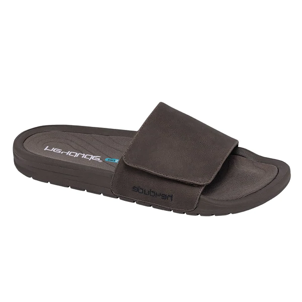 Hey Dude Mens Phoenix Sox Slide Sandal- Umber