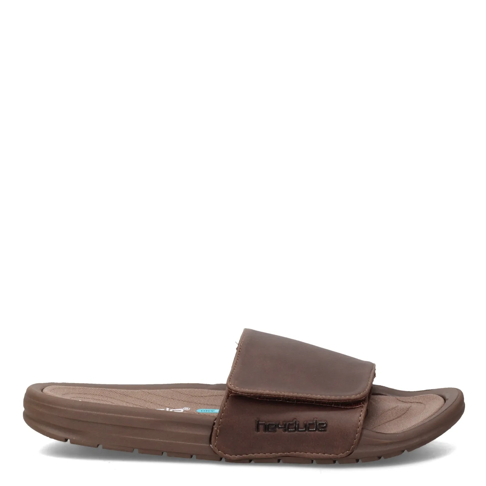 Hey Dude Mens Phoenix Sox Slide Sandal- Umber