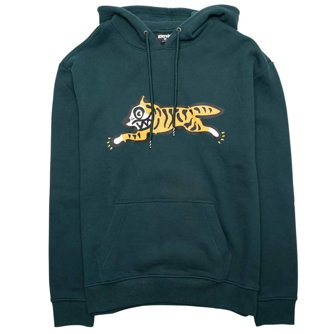 Ice Cream Men Stripes Hoody (green / dark ponderosa pine)