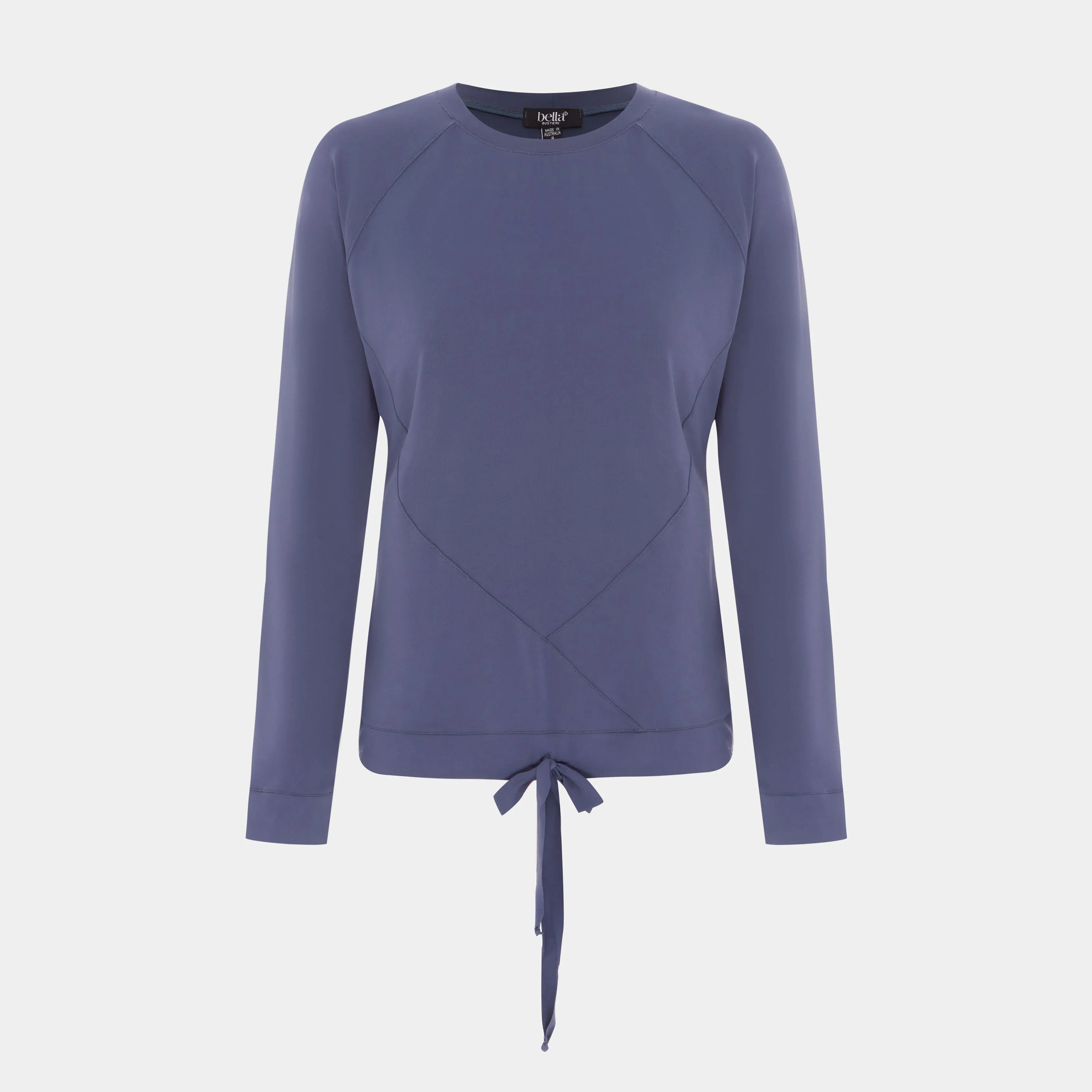 IGNITE-Long Sleeve workout top- Cadetto blue