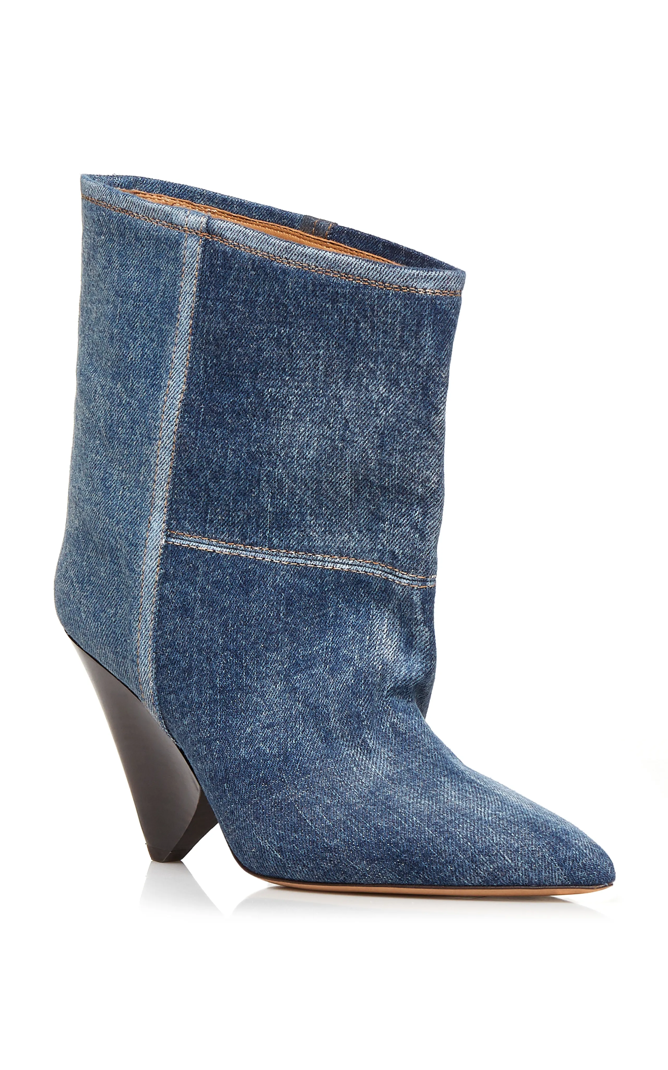 Isabel Marant Miyako Denim Ankle Boots