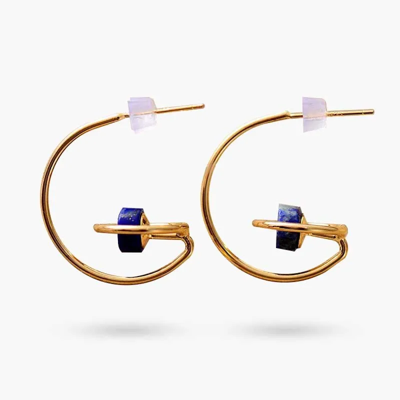 Jupiter Energy Hoop Earrings