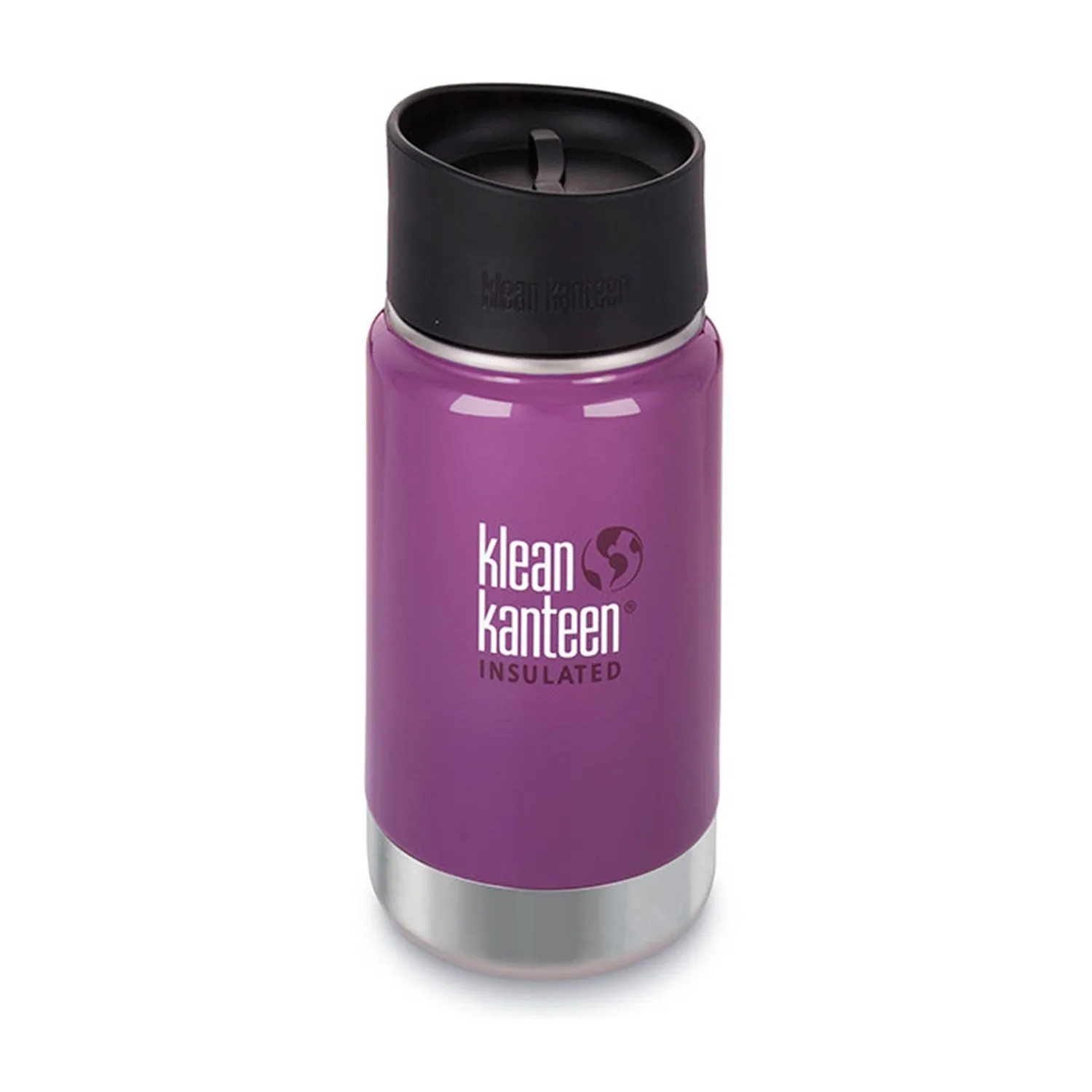 KLEAN KANTEEN - Insulated Wide W/ Cafe Cap (12 Oz 355ml)