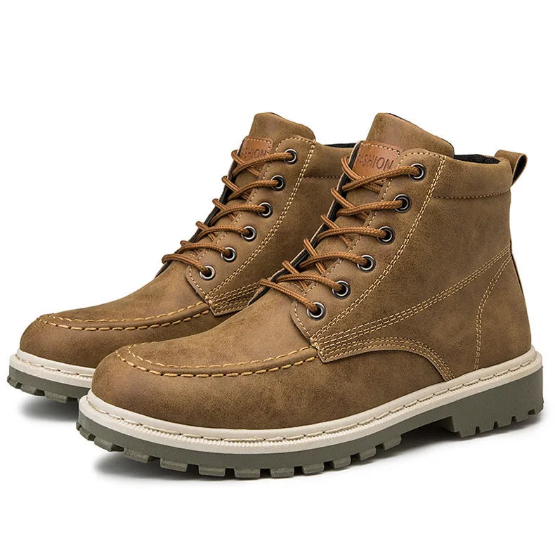 Leather Versatile Military Boots