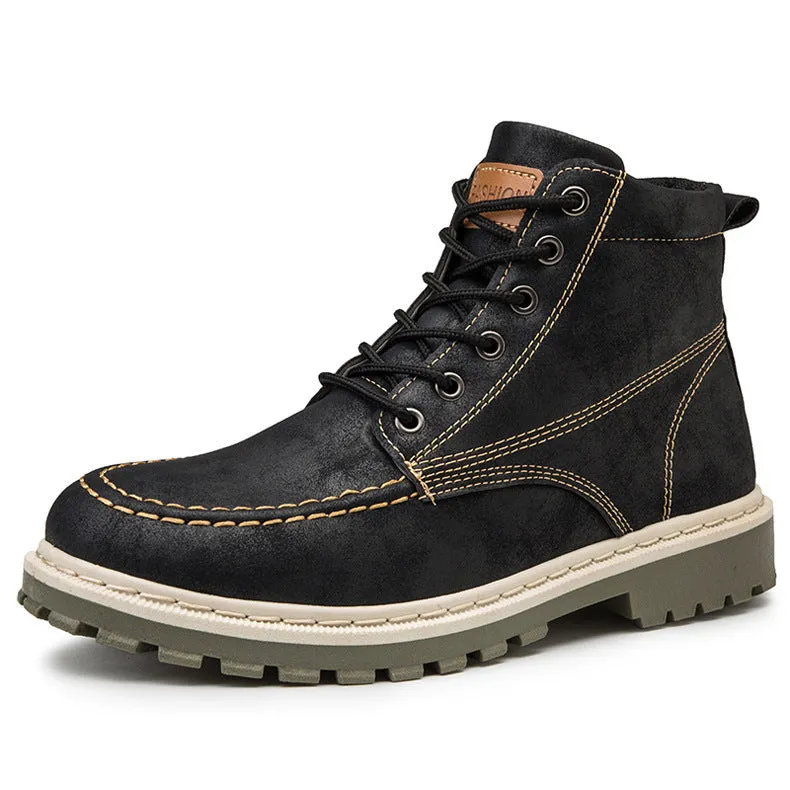 Leather Versatile Military Boots