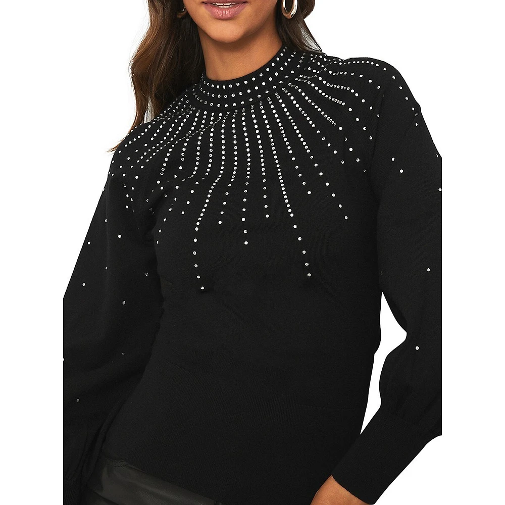 Lipsy Starburst Embellished Sweater