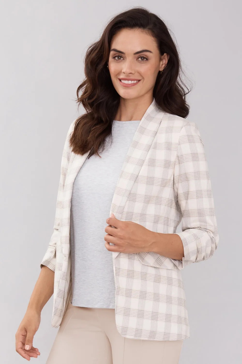 Lorenzo Jacket - Charleston Plaid: FINAL SALE