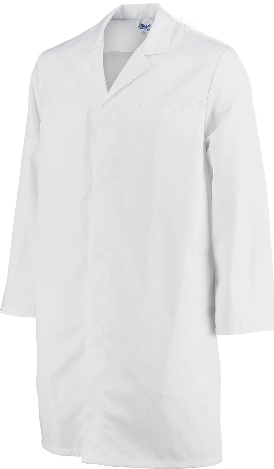 Low Care Long Coat Luik White - Orcon Workwear