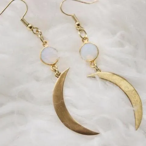 Luna-tic | Moon Earrings