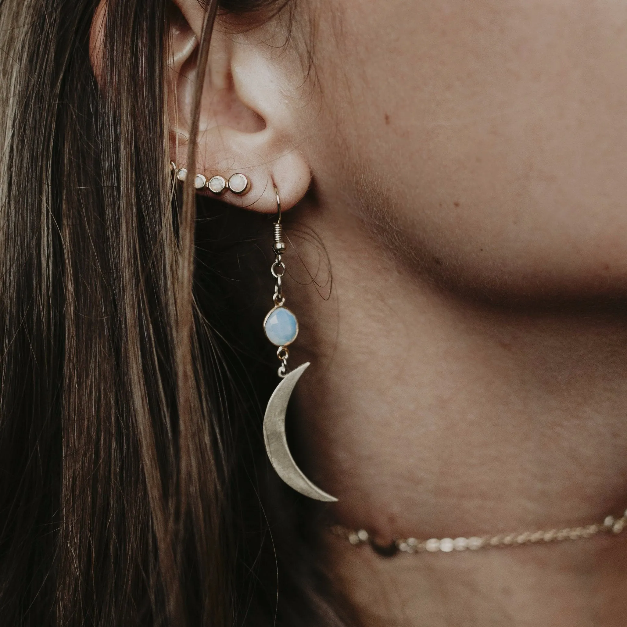 Luna-tic | Moon Earrings