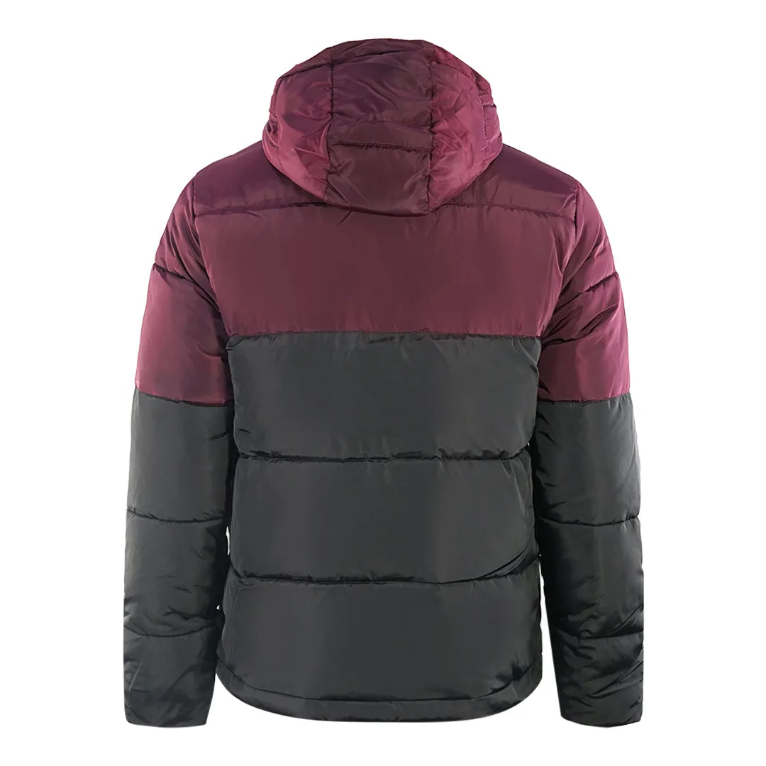 Lyle Scott Colourblock Puffer Black Jacket