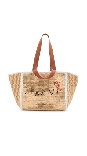 Macramé Sillo Medium Tote - Natural