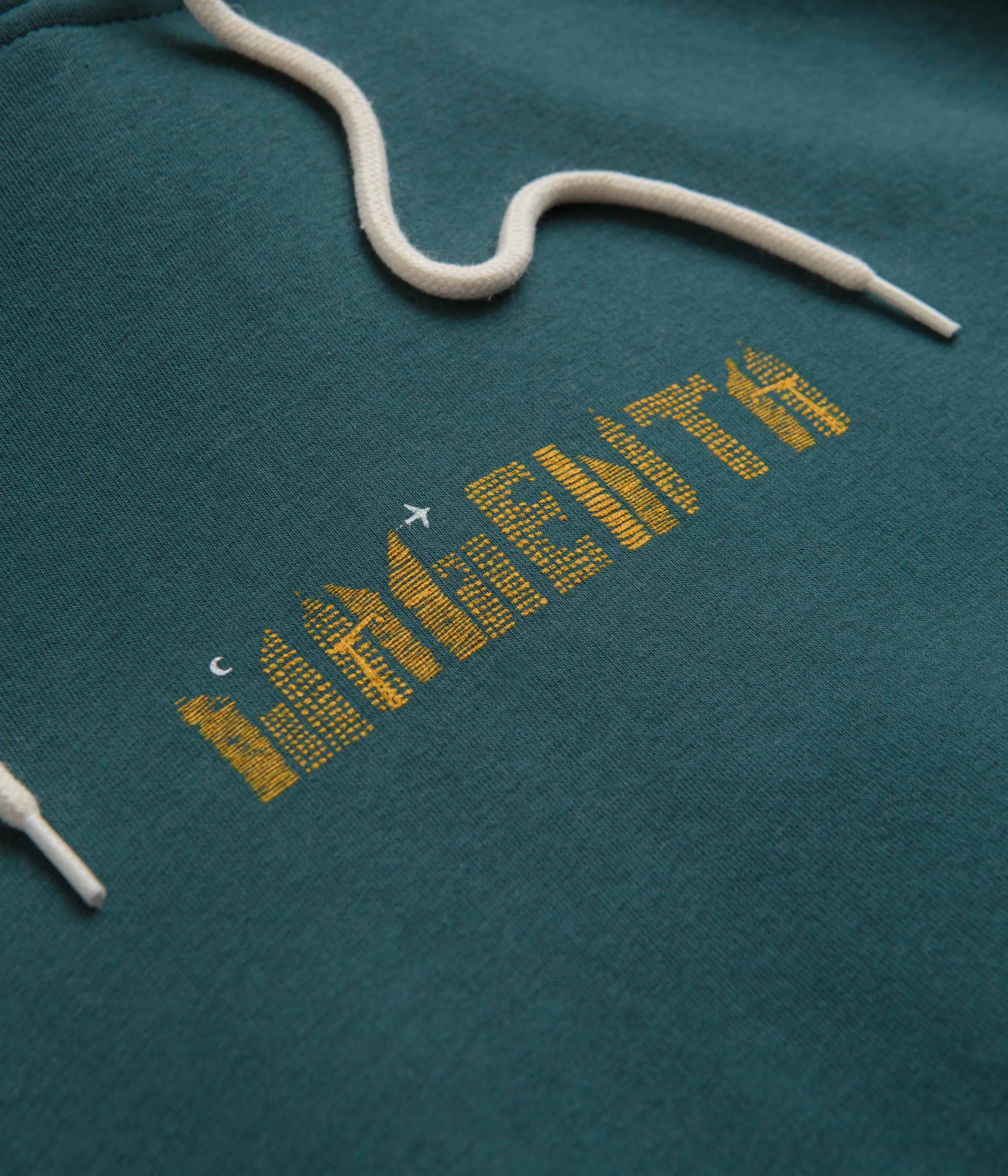 Magenta Downtown Hoodie - Petrol Blue