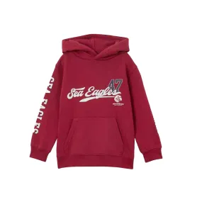 Manly Sea Eagles Sleeve Print Hoodie Youth