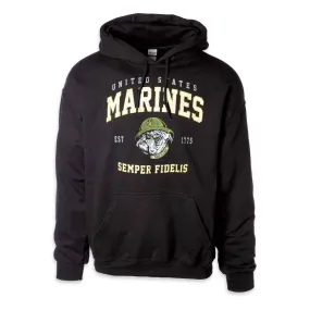 Marines Vintage Mascot Hoodie