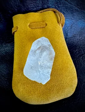 Medicine Bag with Crystal