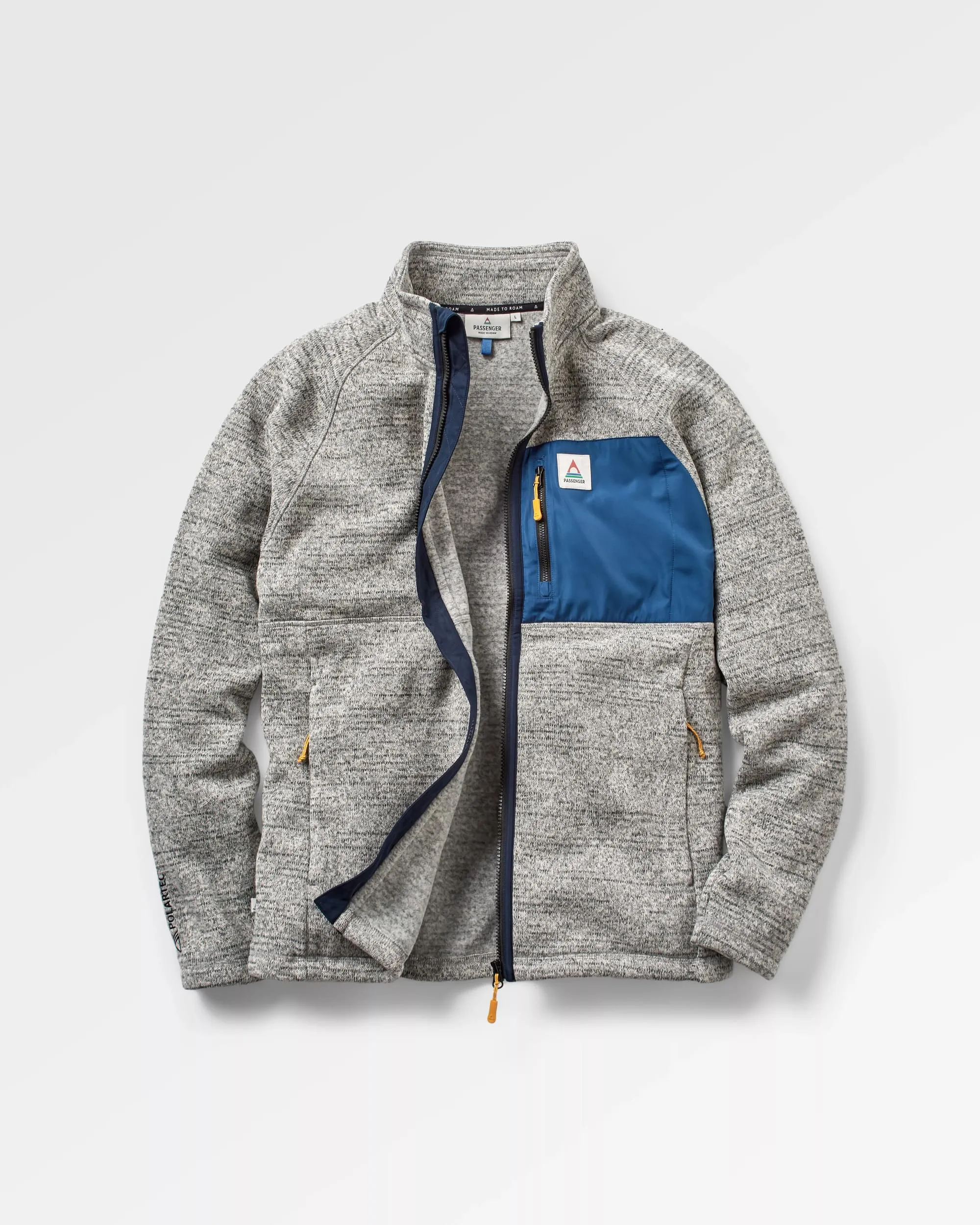 Men's Incline Recycled Polartec Fleece - Grey Marl