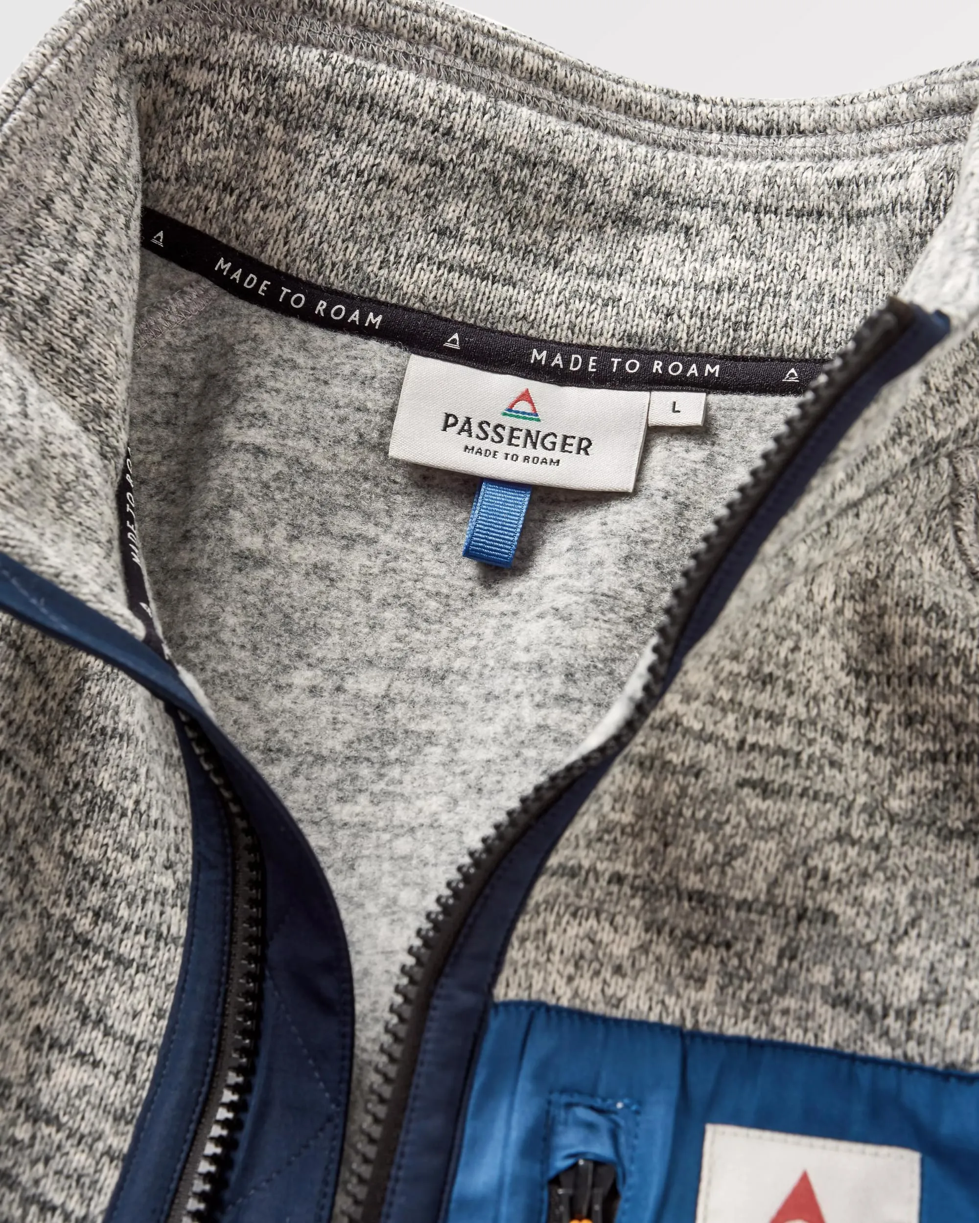 Men's Incline Recycled Polartec Fleece - Grey Marl