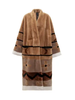 Merino Reversible Long Coat.