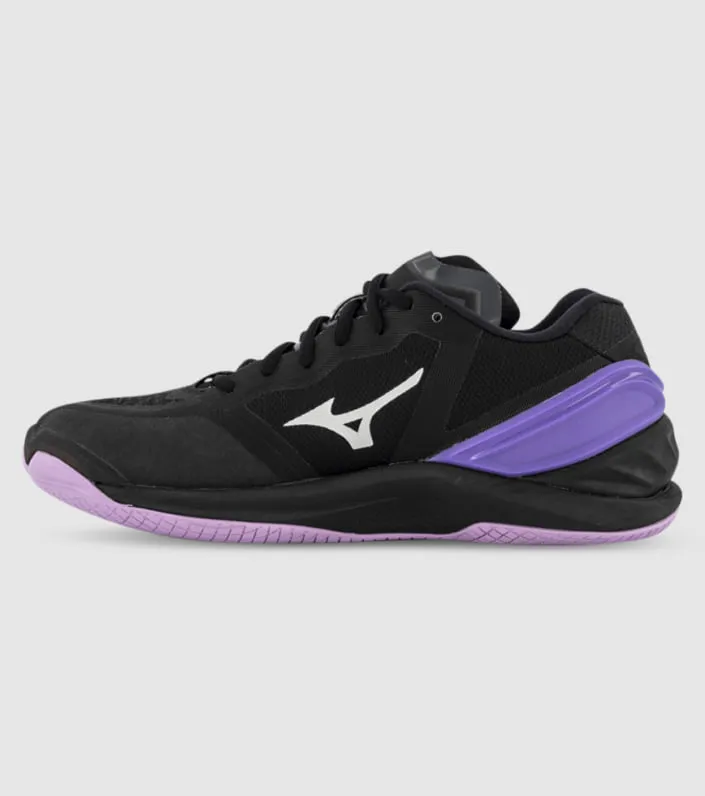 mizuno wave stealth neo (d wide) womens netball shoes