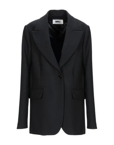 Mm6 Maison Margiela Women Blazer Black 10 UK