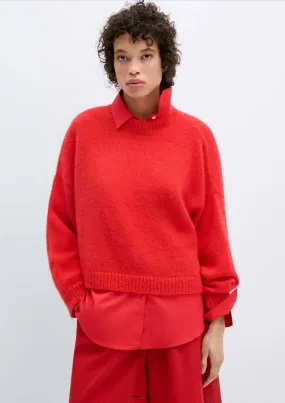 Mohair Sweater - Red