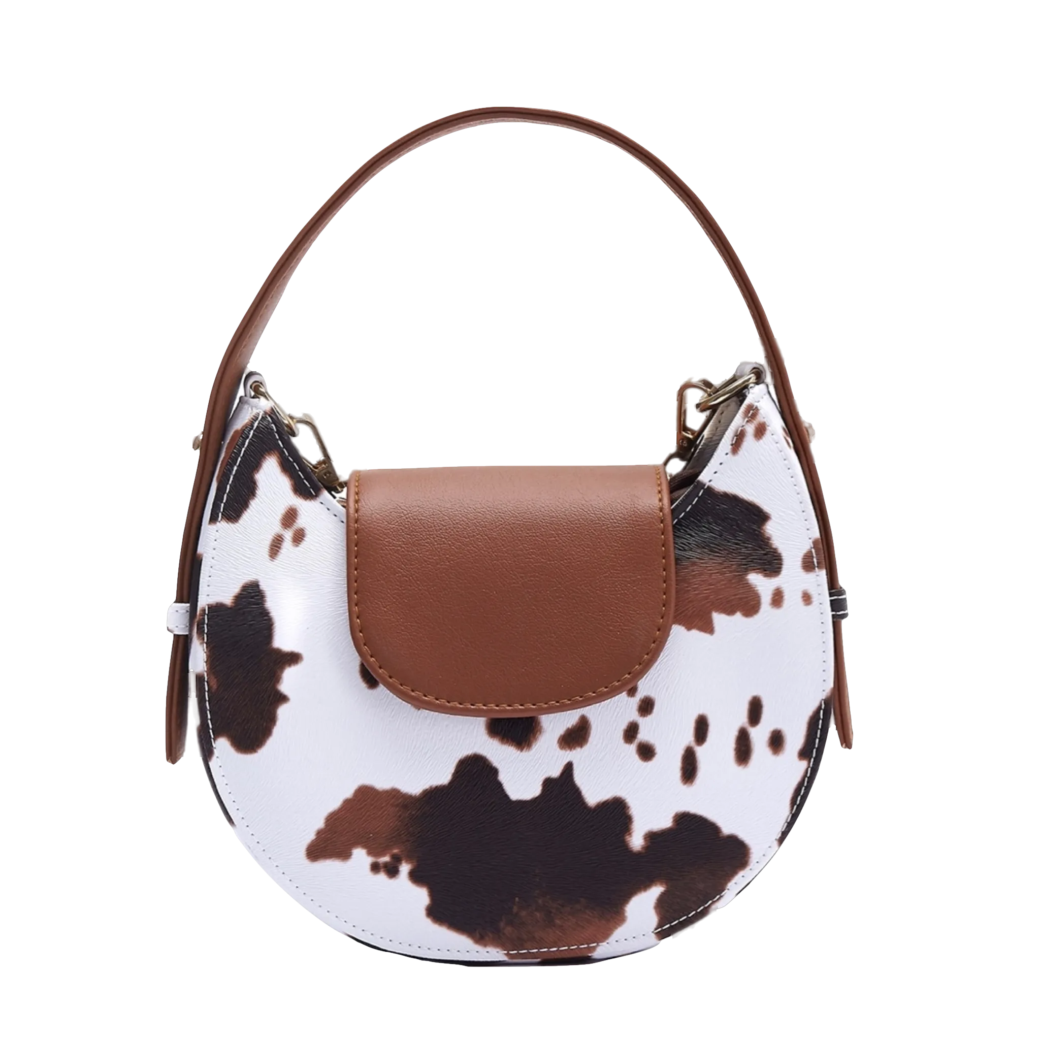 Mow - Camel - Halfmoon bag