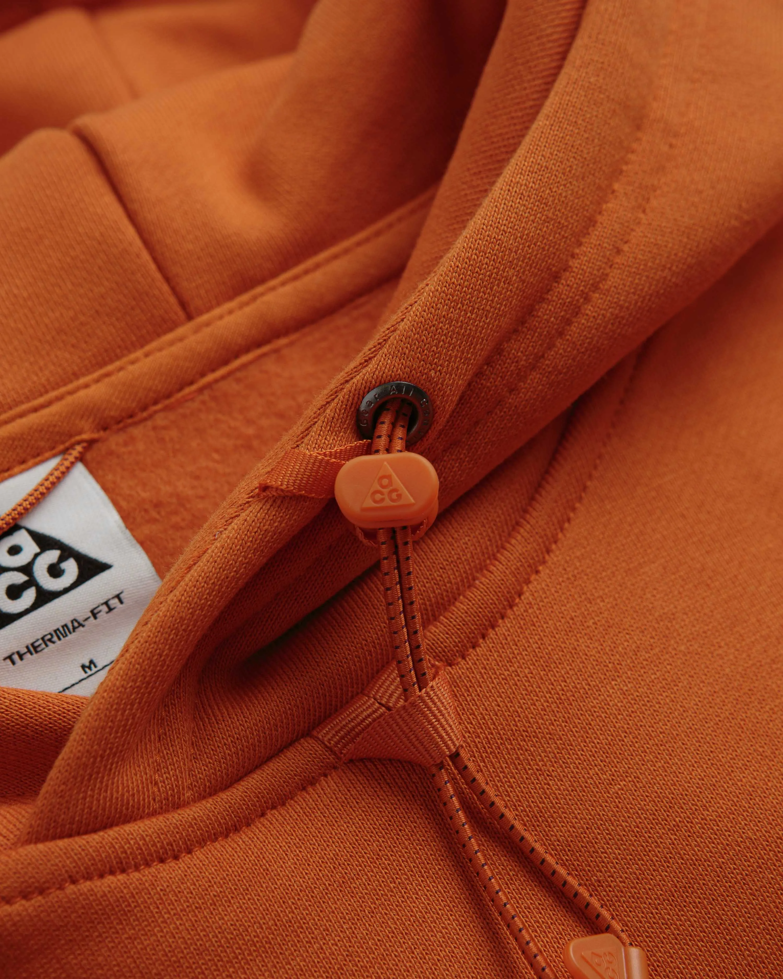 Nike ACG Therma-FIT Fleece Hoodie - Campfire Orange / Summit White