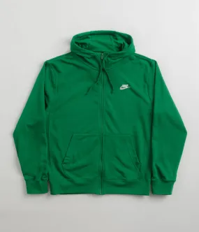 Nike Club Full-Zip Hoodie - Malachite / Malachite / White