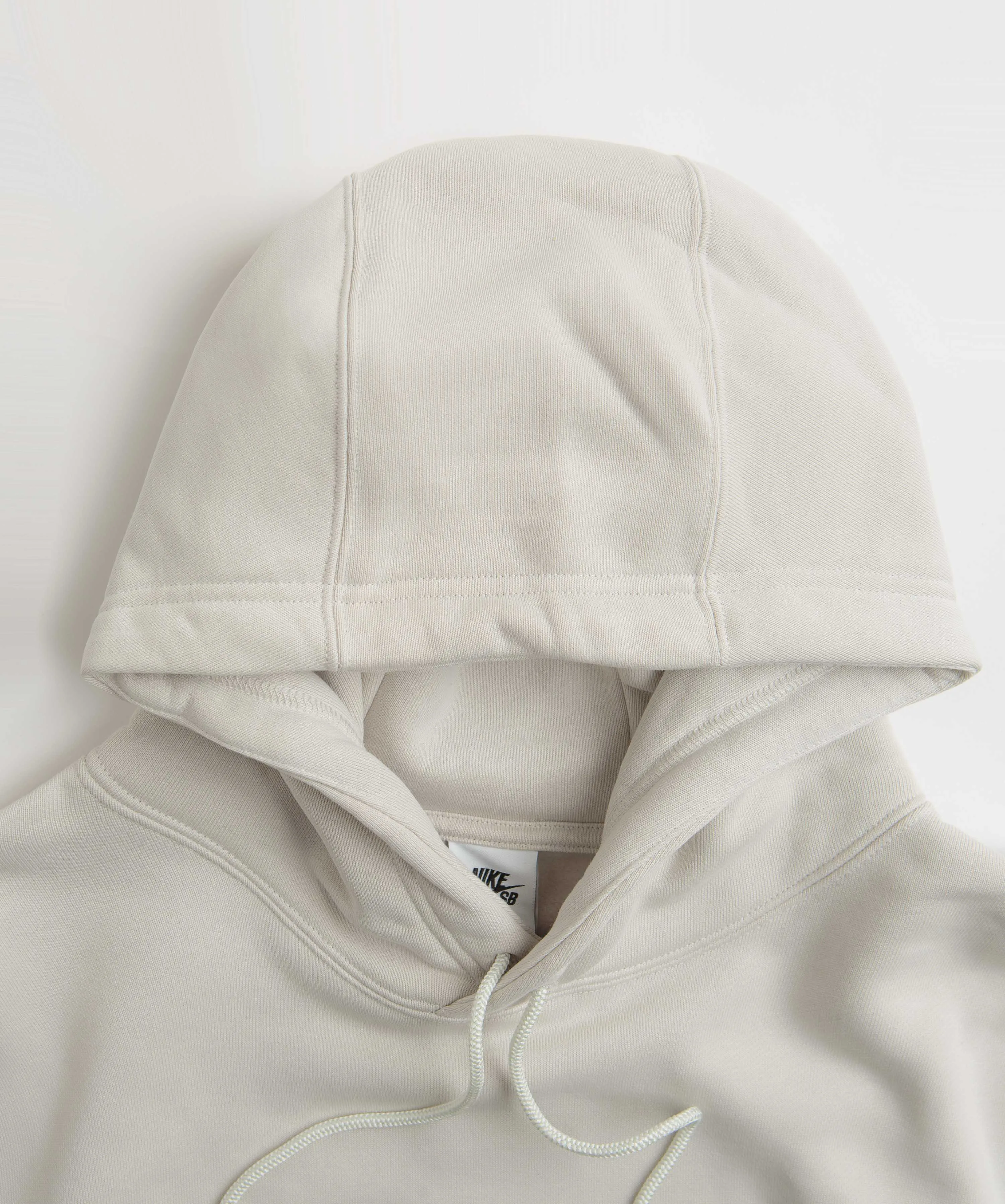 Nike SB Embroidered Graphic Hoodie - Light Bone / Deep Jungle