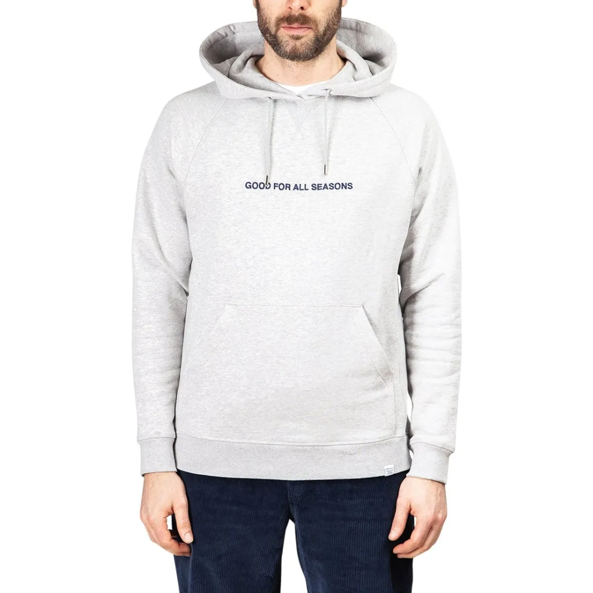 Norse Projects Ketel Hood GFAS (Light Grey Melange)