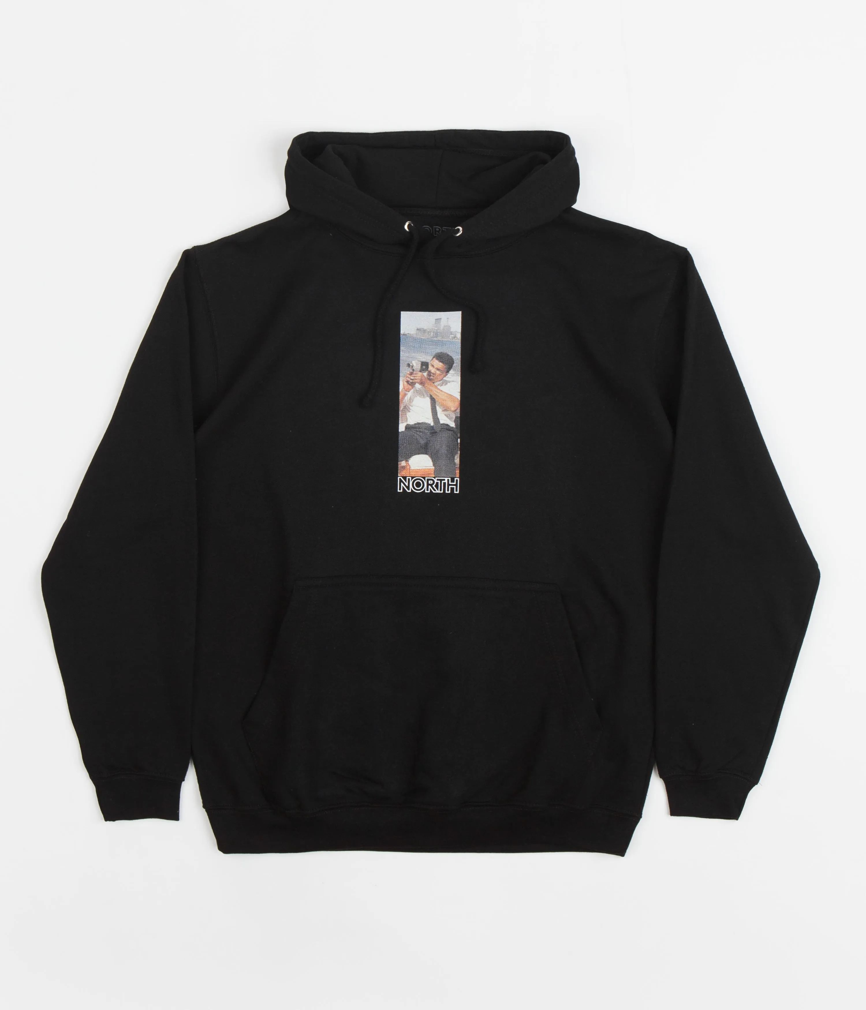 North Ali Super 8mm Hoodie - Black