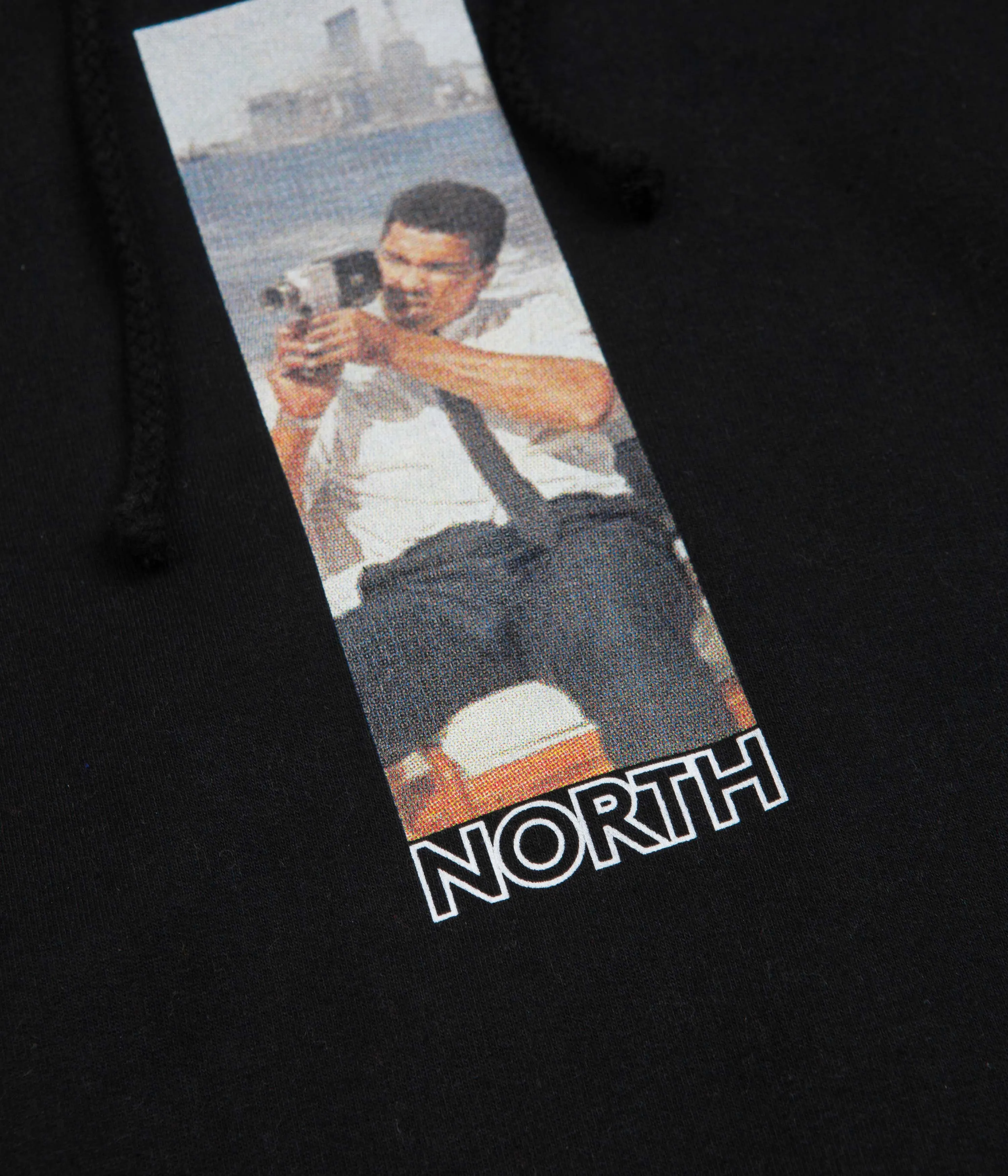 North Ali Super 8mm Hoodie - Black