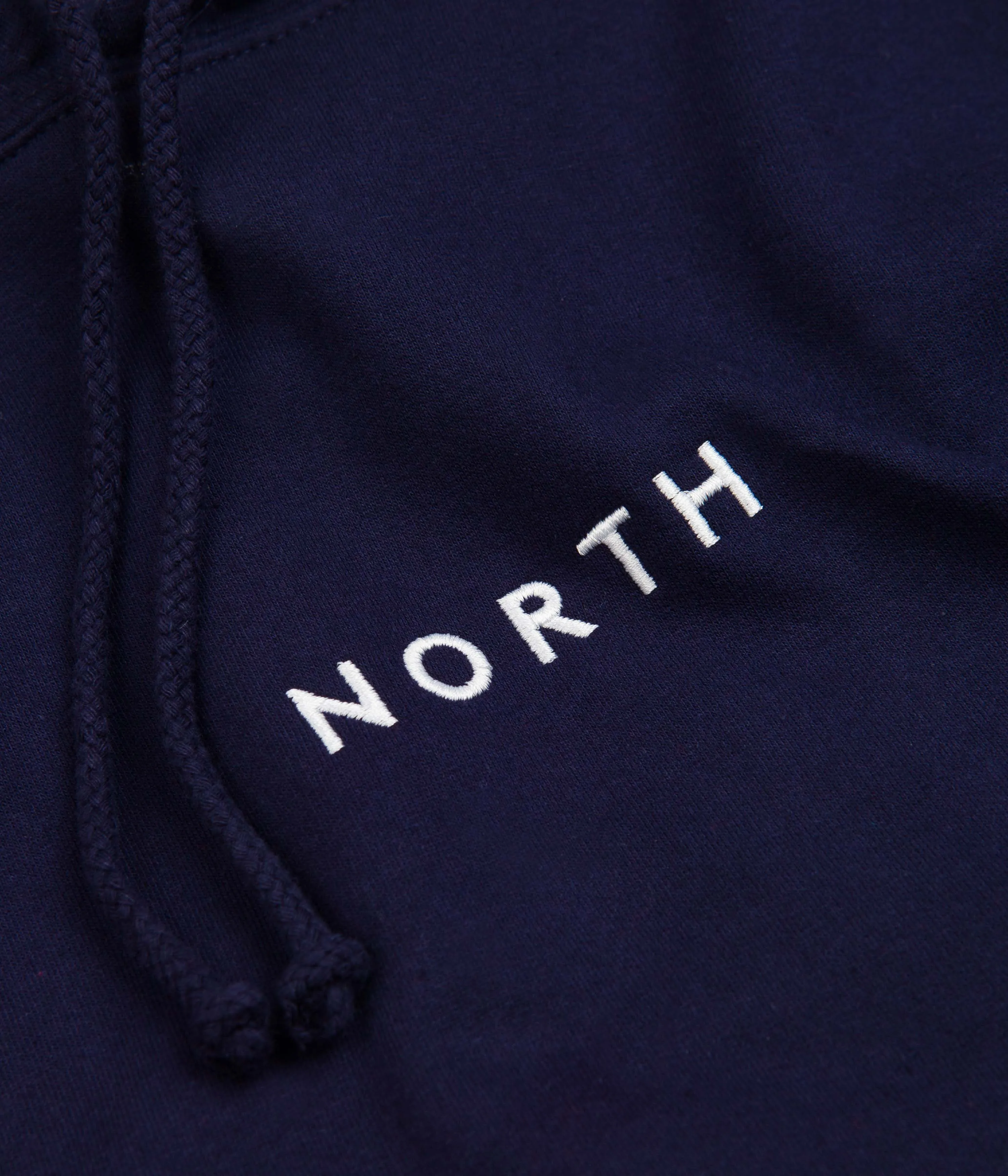 North Film Supplies Supplies Hoodie - Navy / White