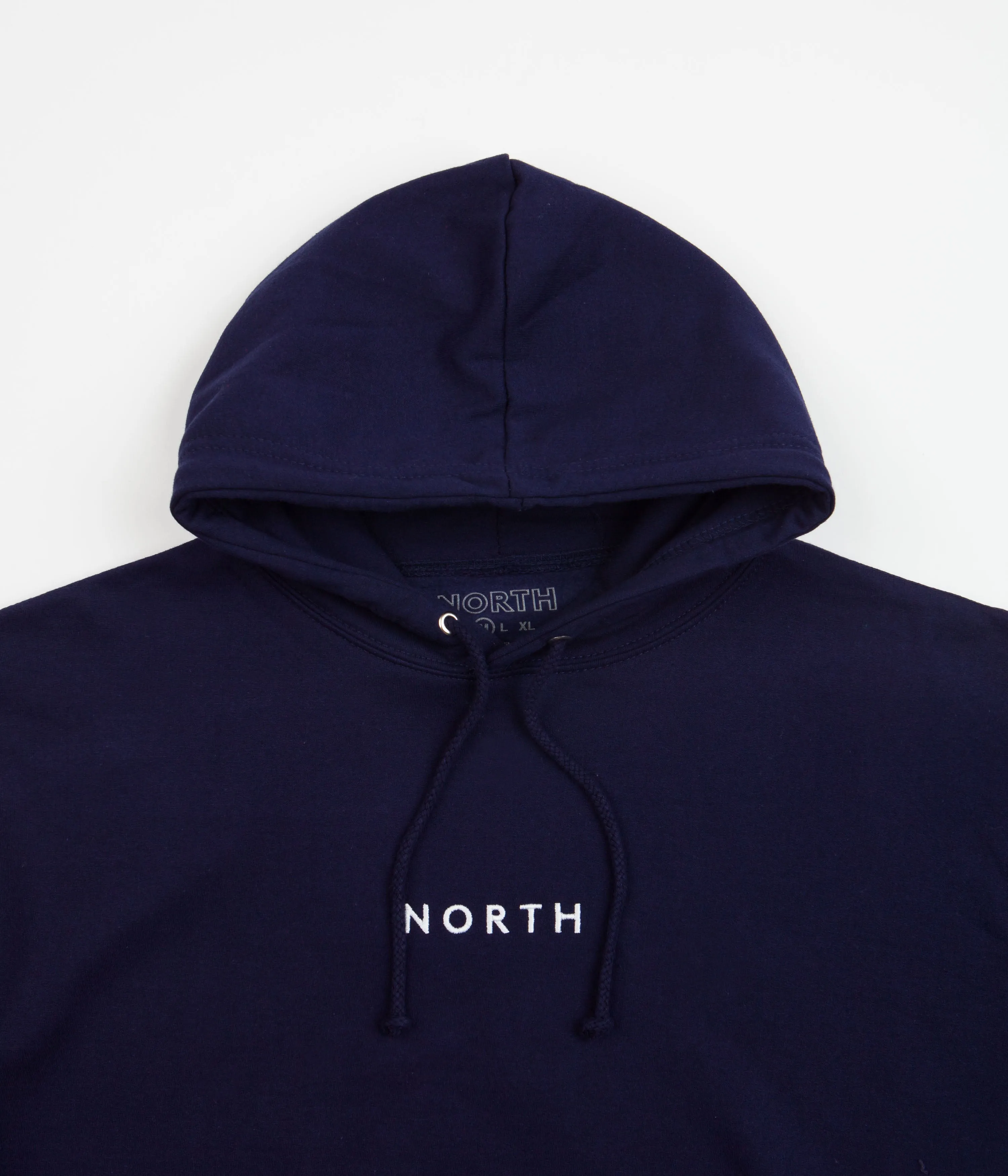 North Film Supplies Supplies Hoodie - Navy / White