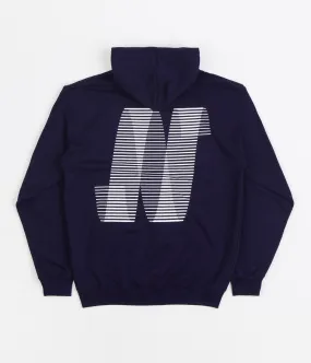 North N Logo Hoodie - Navy / White