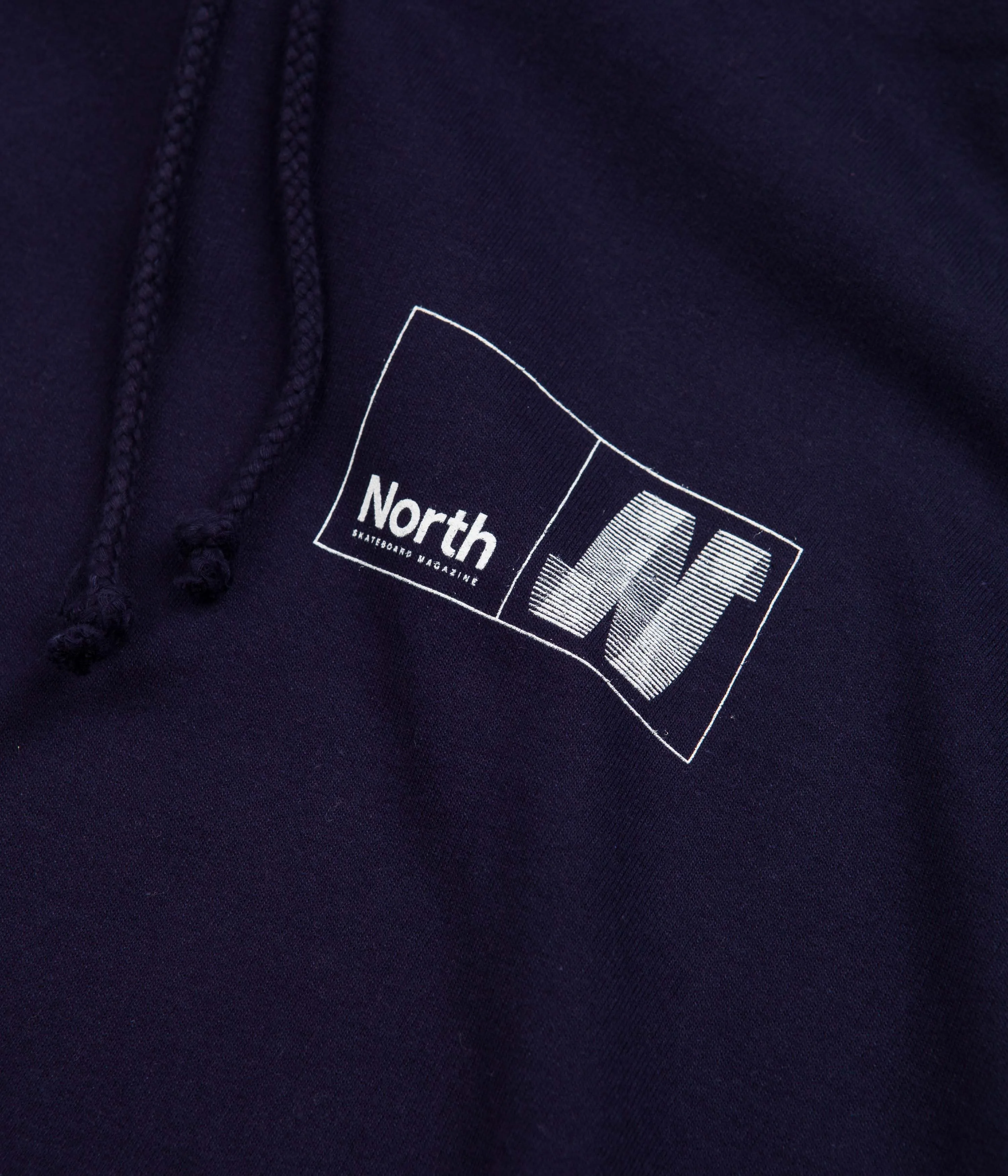 North N Logo Hoodie - Navy / White