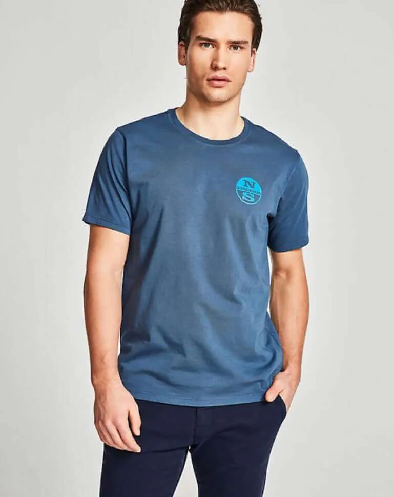 North Sails T Shirt Vintage Indigo