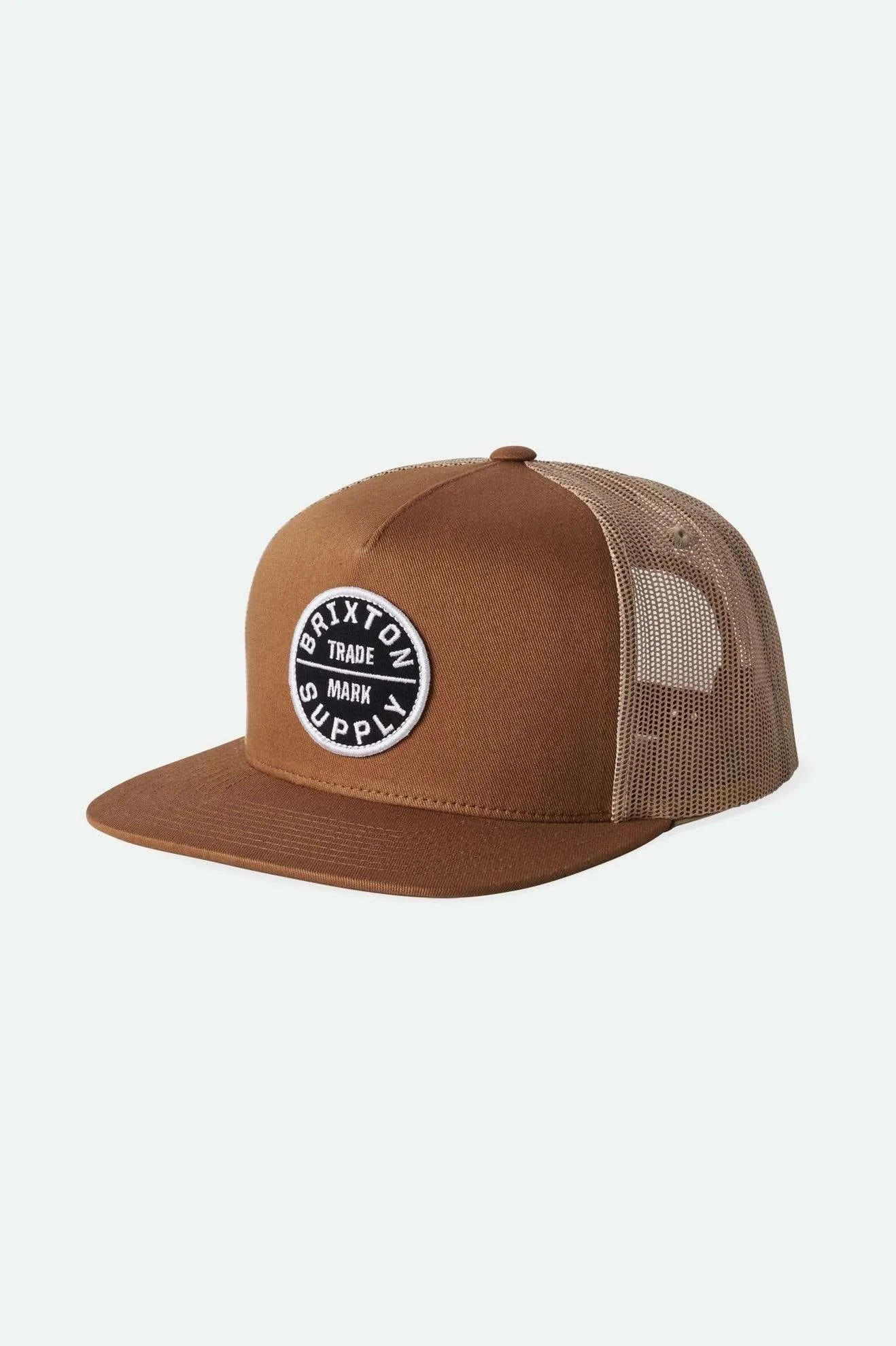 Oath Trucker Hat - Tan/Light Tan